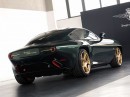 Green and Gold Alfa Romeo Disco Volante Arrives in Geneva