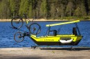 The Green BeTriton e-Trailer is the latest iteration of the world-famous boat-camper-trailer