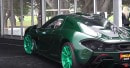 Green Carbon McLaren P1 Arrives at Mecum Auction, Looks Insane