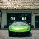 Green Chrome Lamborghini Gallardo