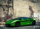 Green Chrome Lamborghini Gallardo