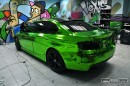 Green Chrome BMW 550i