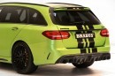 "Green Hell" Brabus 650 Is a C63 S Drift Wagon