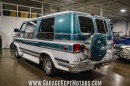 1994 Chevrolet G20 Van dressed up in Summit White and lots of Turquoise at Garage Kept Motors