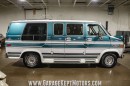 1994 Chevrolet G20 Van dressed up in Summit White and lots of Turquoise at Garage Kept Motors