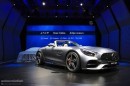 2017 Mercedes-AMG GT C Roadster live at 2016 Paris Motor Show