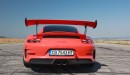 Porsche 911 Turbo S Vs Porsche 911 GT3 RS Vs Mercedes-AMG GT R drag race