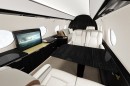 Gulfstream G800 cabin interior