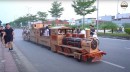 ND-Woodworking Art Wooden Train