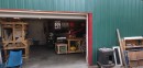 Guy transforms a garage into his ideal workspace/man cave