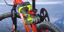 Guy makes DIY studded tires, mounts them on a drill-powered bike
