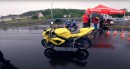 Andy Carlile's Yamaha R1 on the Nürburgring track