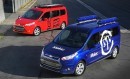 Hackmobile amd Happy Mutant Mobile Ford Transit Connect Wagon