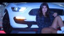Hailie Deegan vlogs about Ford Mustang upgrades and poses after installation