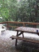 Hailstorm in East Tennessee