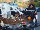 Decorating your car for Halloween can be both cheap and effective