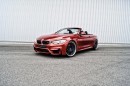 BMW M4 Convertible on Edition Race "Anodized" wheels