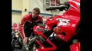 Richard Hammond and Honda motorbike