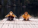 Handcrafted Cedar-Strip Adirondack Guideboat
