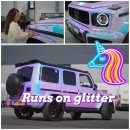 A unicorn custom Mercedes-AMG G63 for a 10-year-old who calls herself "the billionaire's daughter"