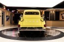 1955 Ford F-100 side-mounted spare tire