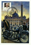 The David Uhl Vatican Postcard