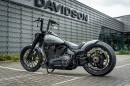 Harley-Davidson silver blast