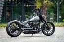 Harley-Davidson silver blast