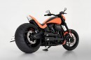 Harley-Davidson Orange Monster