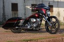 Harley-Davidson Red Bagger