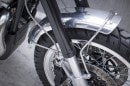 Harley-Davidson Sportster 883 Scrambler by Benjie's Cafe Racer: aluminium fenders, stainless steel brackets