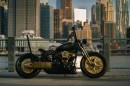 Harley Davidson Steet Bob Gets Awesome New York Tribute Makeover from Poland
