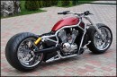 Fat front Harley-Davidson V-Rod