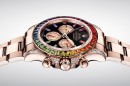 The Rainbow Rolex Cosmograph Daytona in Everose gold