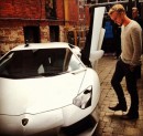 Tom Felton and Lamborghini Huracan Evo Spyder