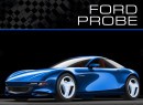 Ford Probe Mazda RX-Vision Concept reinvention rendering by jlord8
