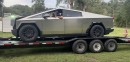 The first-ever totaled Tesla Cybertruck is not easy to fix