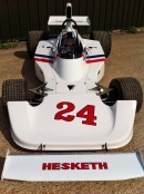 The Hesketh 24 F1 car