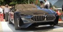 Hear the BMW 8 Series Concept's Engine Start Up and Roar at Villa d'Este