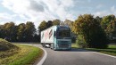 Volvo FH Electric heavy-duty truck performs energy efficiency test on the Green Truck Route in Germany