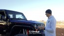 Hellcat-Swapped 2021 Jeep Gladiator by Tactical Off-Road on Driving Line