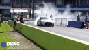 ‘Hello Kitty’ Nissan GT-R vs 1,500 HP Audi R8 drag race on Demonology