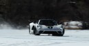 Hennessey Venom F5 in the snow