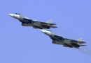 Sukhoi Su-57 fighter jet