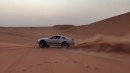 Ford Mustang 4x4 off-roading in Saudi Arabia