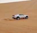 Chevrolet Camaro 4x4 off-roading in Saudi Arabia