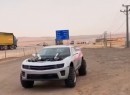 Chevrolet Camaro 4x4 off-roading in Saudi Arabia