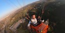 A real flying car, courtesy of a paraglider from Turkey looking for a new challenge