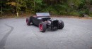 The electric Ford Model A rat rod is a world's first because it's powered by a motorcycle motor