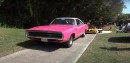pink 1968 Dodge Charger